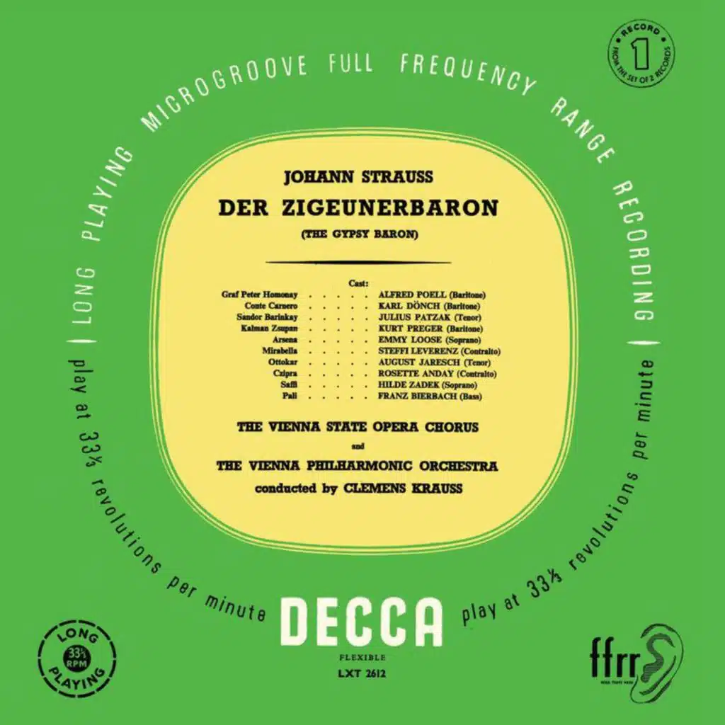 J. Strauss II: Der Zigeunerbaron / Act 1: "Nun zu des bösen Nachbarn Haus"