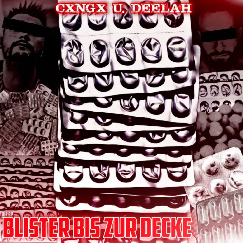 Blister bis zur Decke