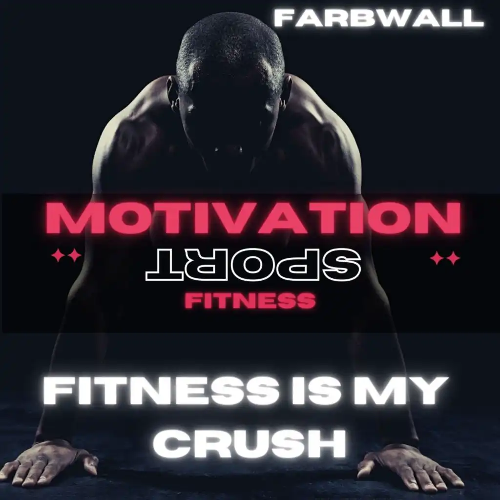 Motivation Sport Fitness & Farbwall