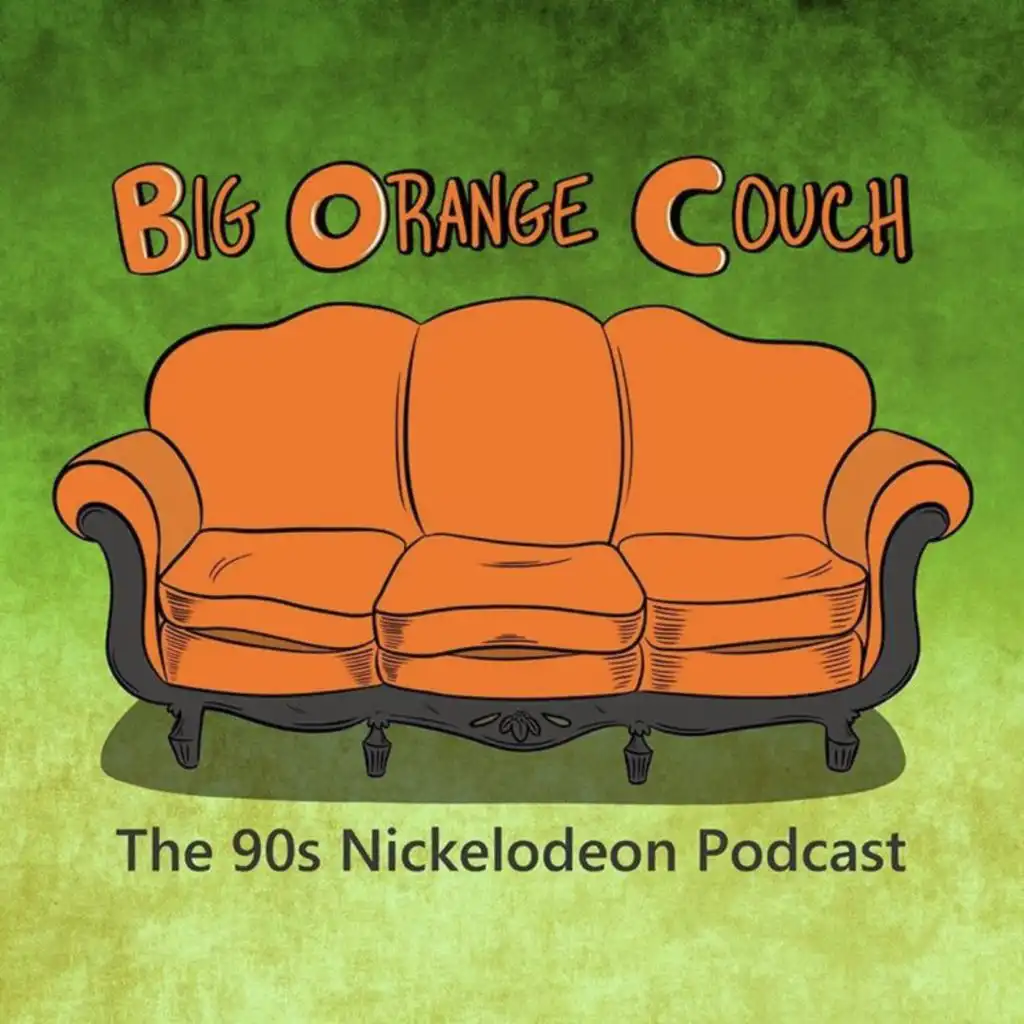 BIG ORANGE COUCH