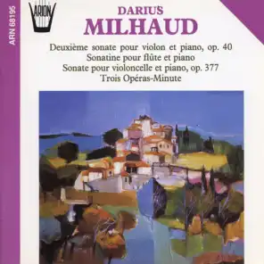 Milhaud : Sonates pour piano