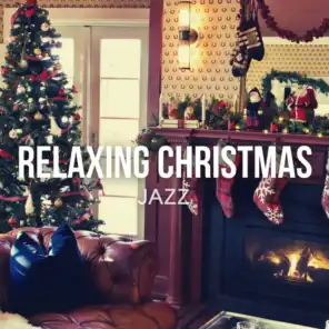 Relaxing Christmas Jazz - Cozy Winter Fireplace Ambience