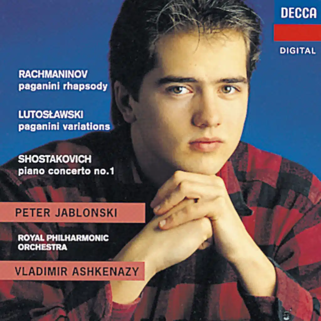 Peter Jablonski, Royal Philharmonic Orchestra & Vladimir Ashkenazy
