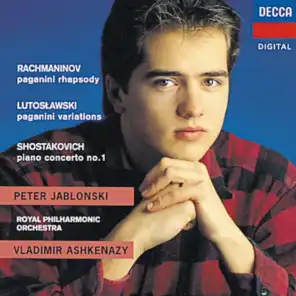 Peter Jablonski, Royal Philharmonic Orchestra & Vladimir Ashkenazy