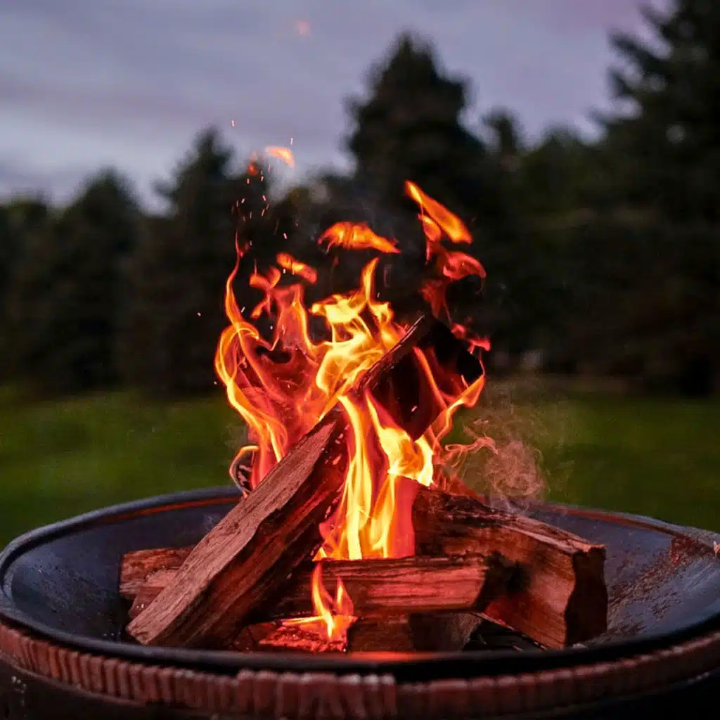 Relaxing Fire and Rain Sounds