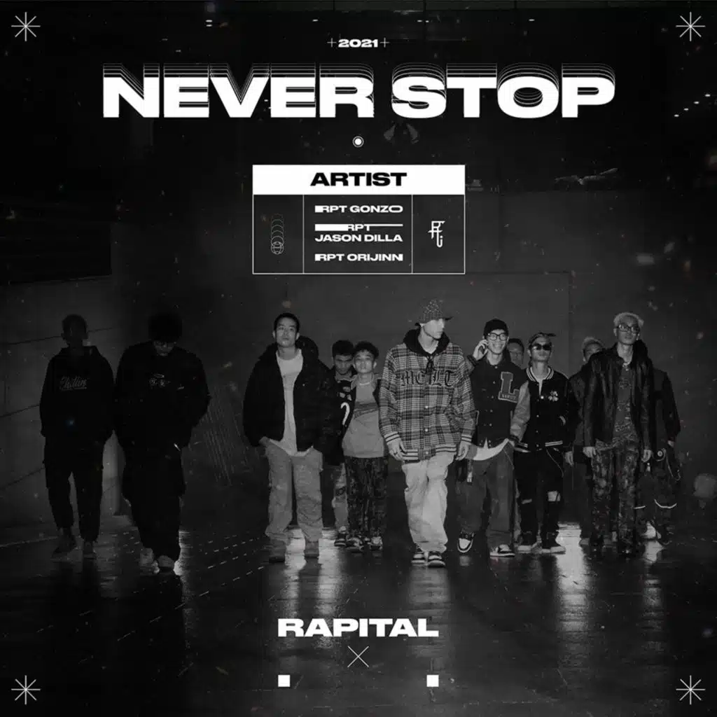 Never Stop (feat. RPT JasonDilla, RPT Orijinn & RPT Gonzo)