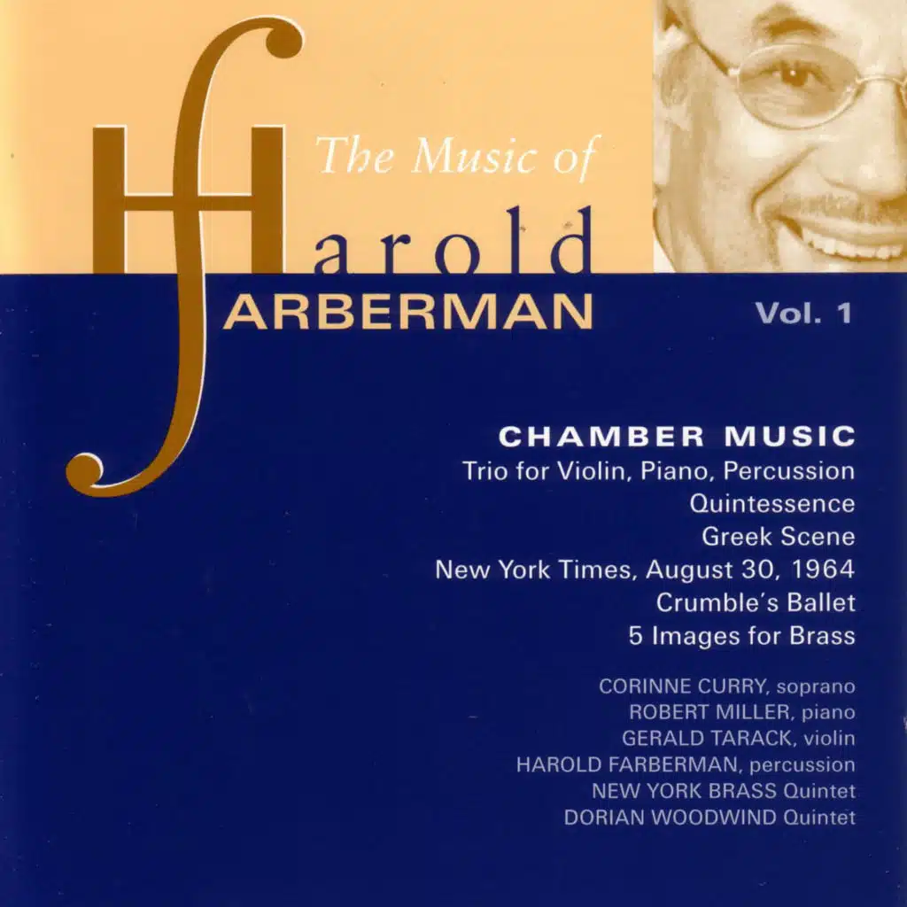 Music of Harold Farberman, Vol. 1