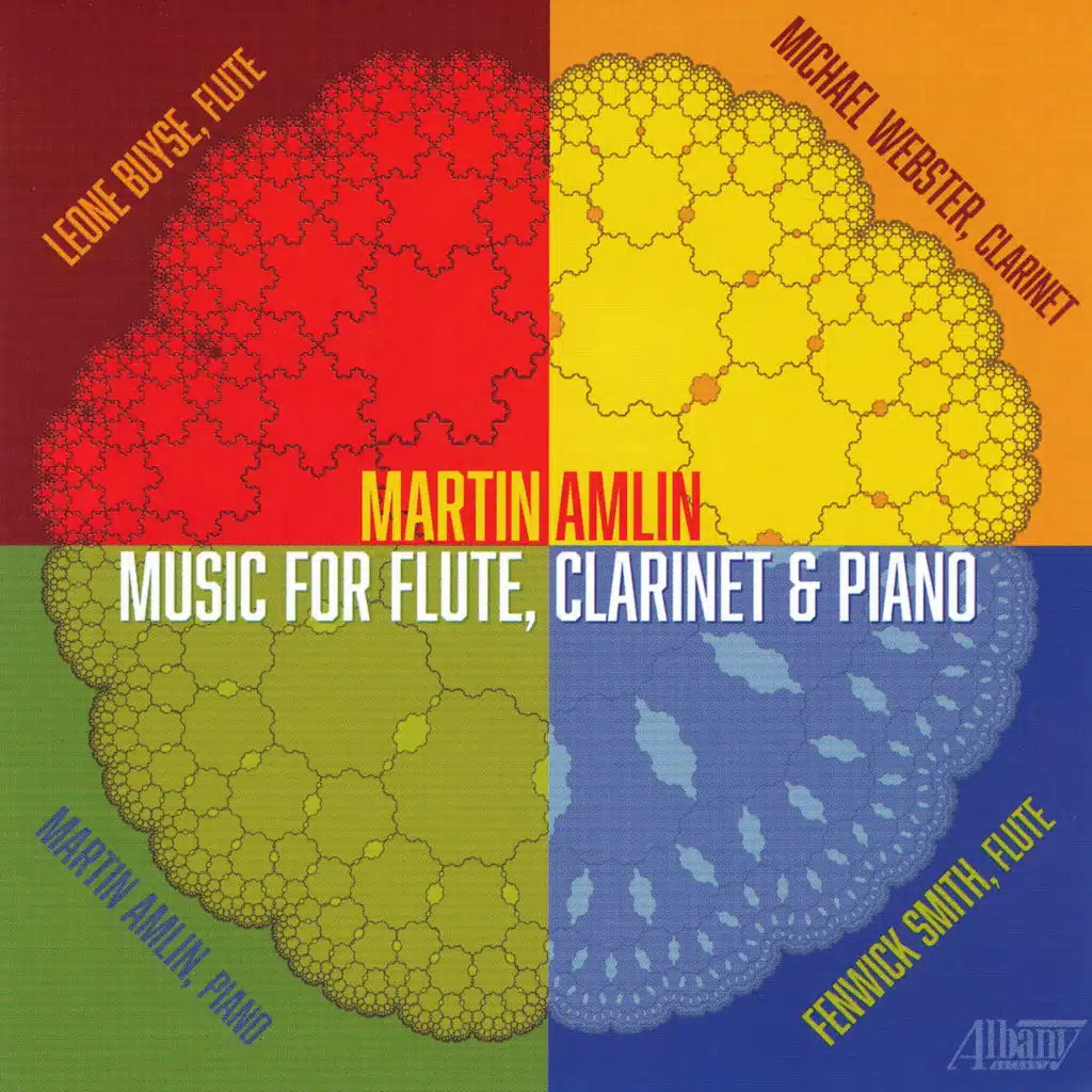 Martin Amlin: Music for Flute, Clarinet & Piano