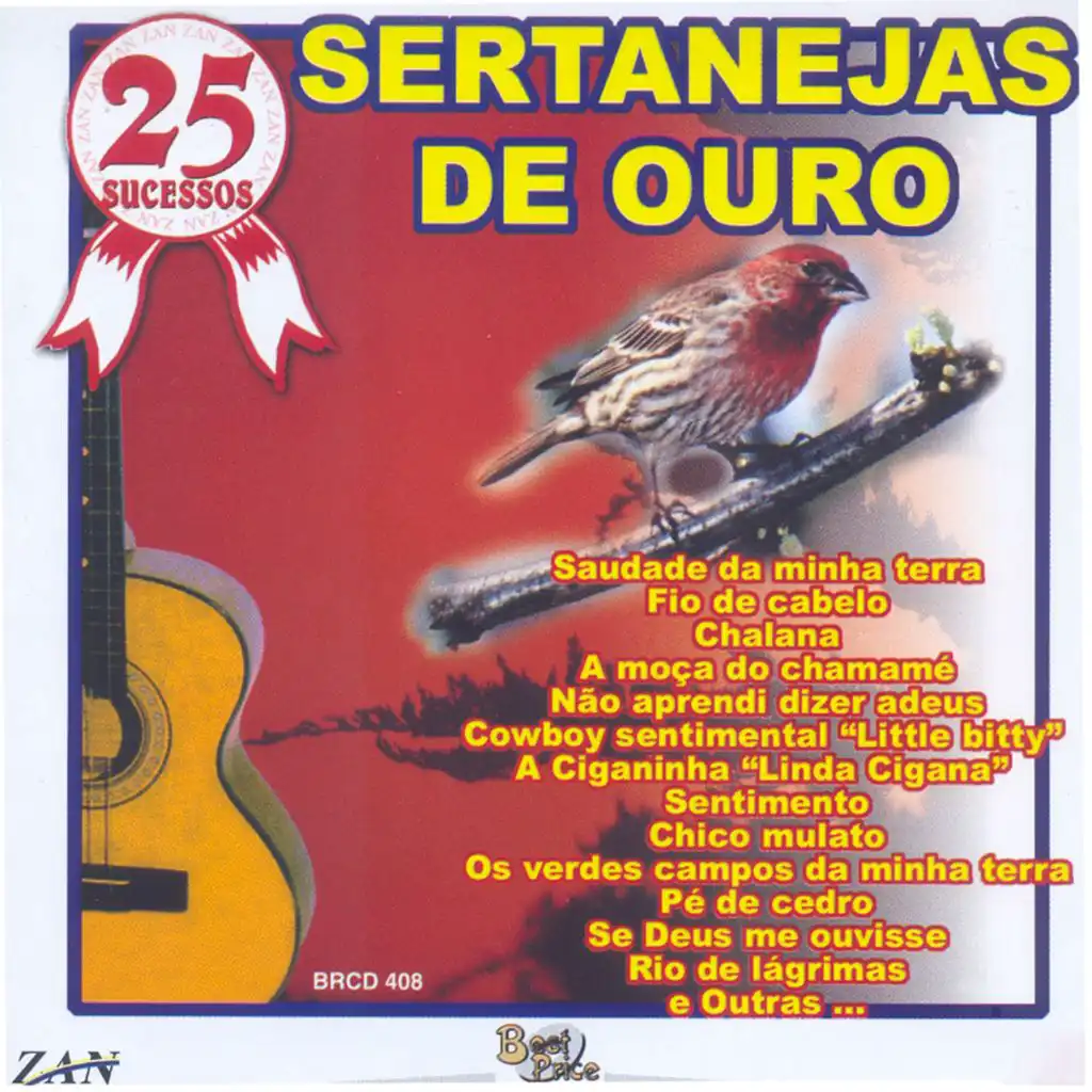 25 Sucessos: Sertanejas de Ouro