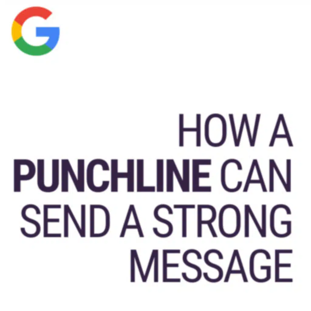 How a Punchline Can Send a Strong Message