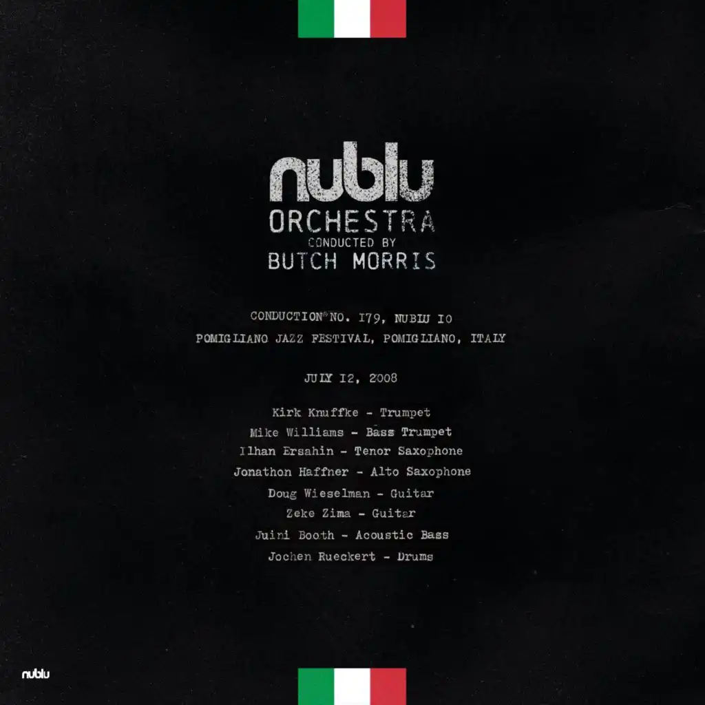 Nublu Orchestra and Butch Morris