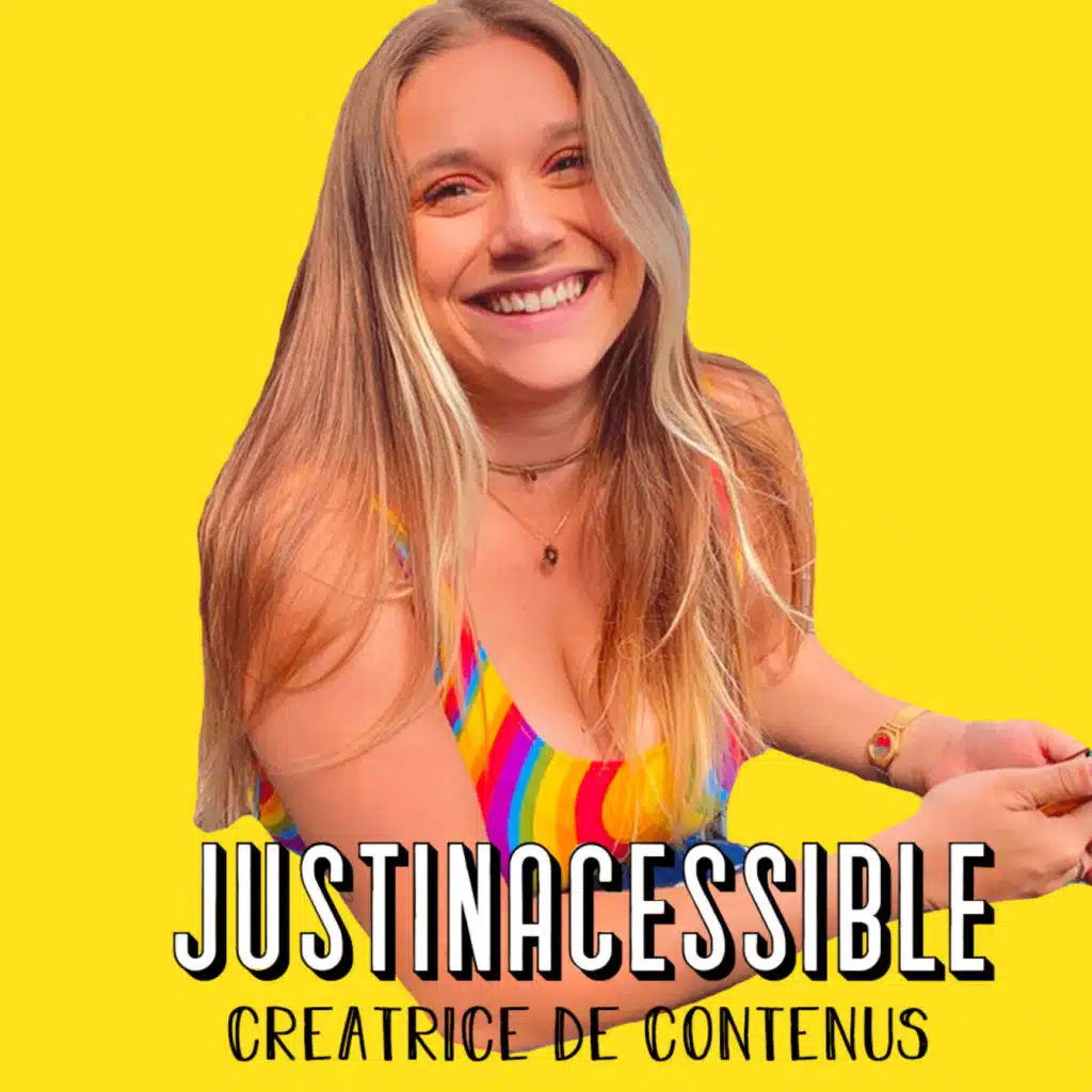 Justinacessible, Créatrice de contenus - Trouvez le chemin qui vous correspond