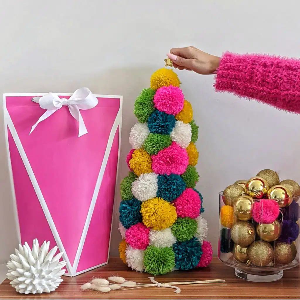 The Bright Pink Yarn Machine