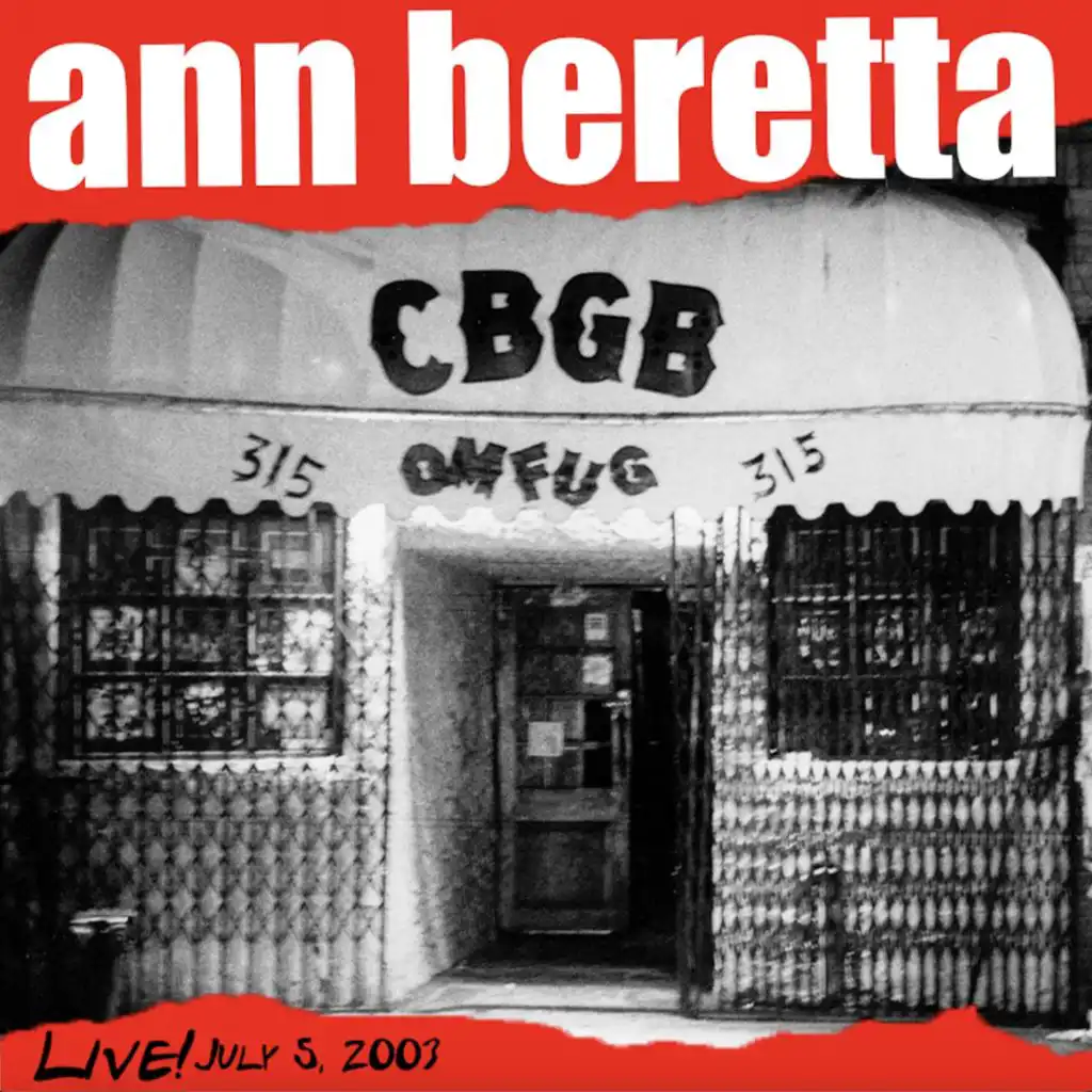 Live from CBGB's July 5th, 2003