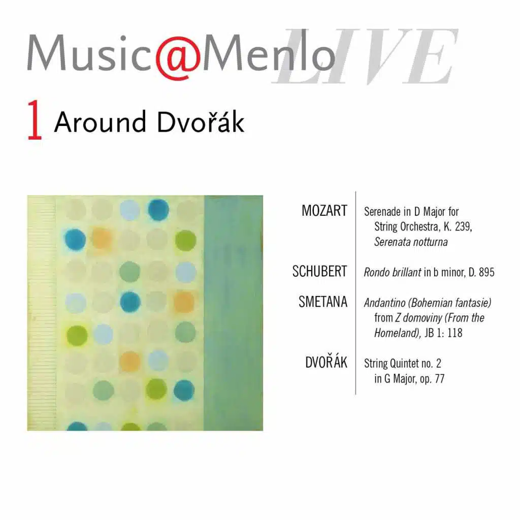 String Quintet No. 2 in G Major, Op. 77: III. Poco andante (Live)