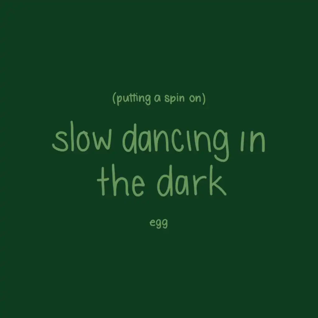 putting a spin on slow dancing in the dark