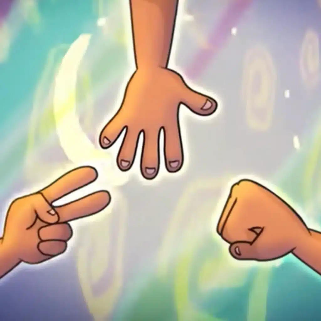 حجرة ورقة مقص