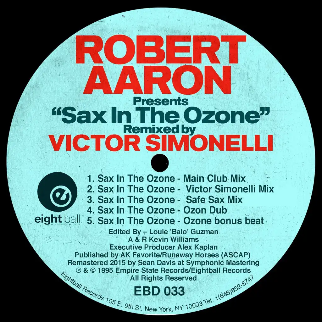 Sax In The Ozone (Safe Sax Mix)