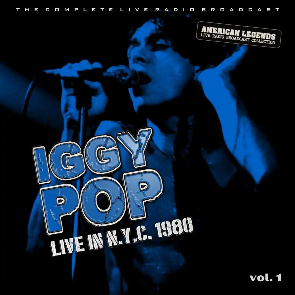 Iggy Pop Live In New York City 1980 vol. 1