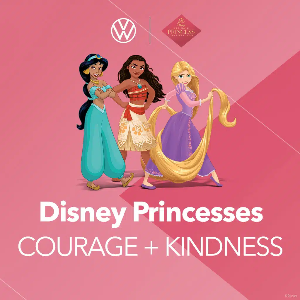 Disney Princesses: Courage + Kindness