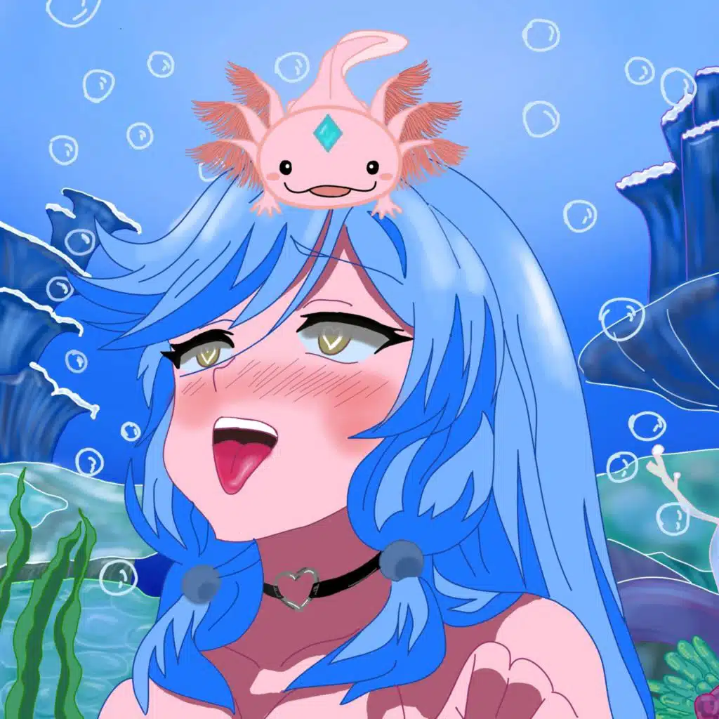 Axolotl love