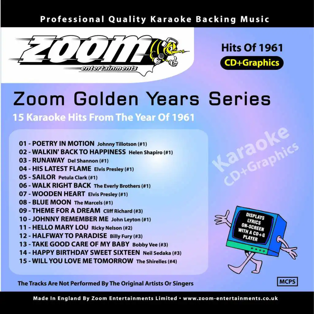 Zoom Karaoke Golden Years 1961