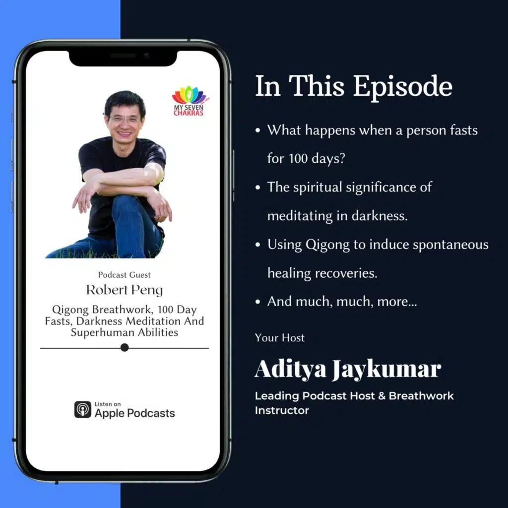 Qigong Breathwork, 100 Day Fasts, Darkness Meditation And Superhuman Abilities With Robert Peng