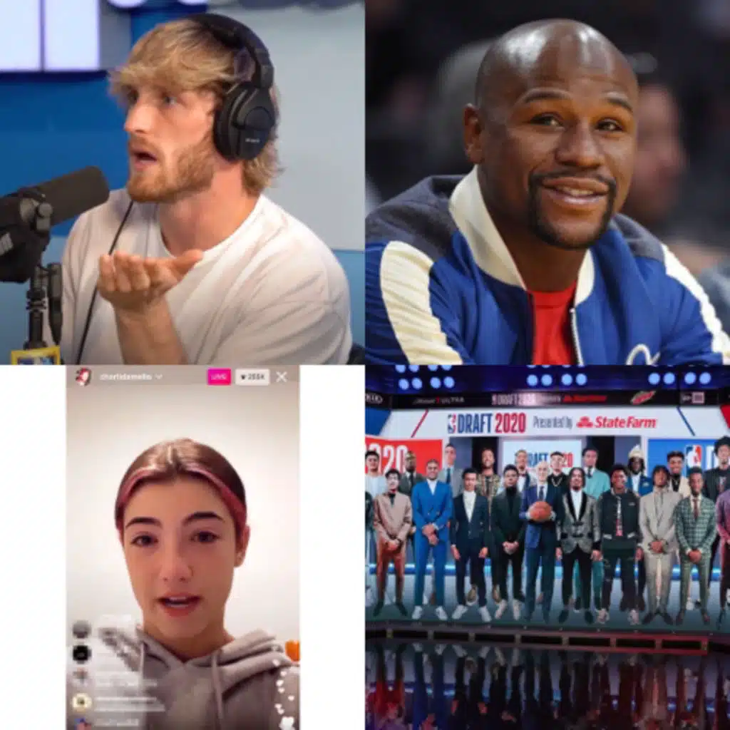 Charli D’Amelio Cancelled, Logan Paul Calls Out Floyd Mayweather, And NBA Draft 2020 Results