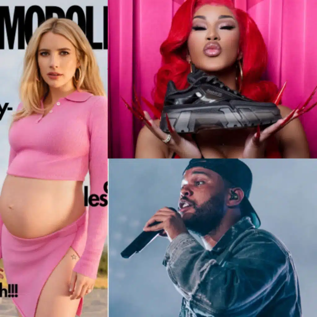 Emma Roberts Pregnant, Cardi B Collection With Reebox, And The Weeknd Performing At SuperBowl