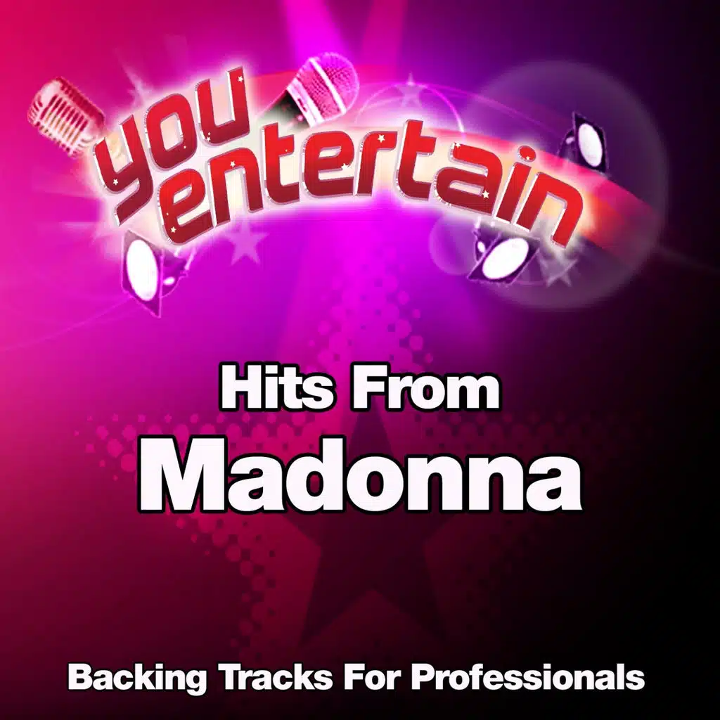 Hits from Madonna - Professional Backing Tracks
