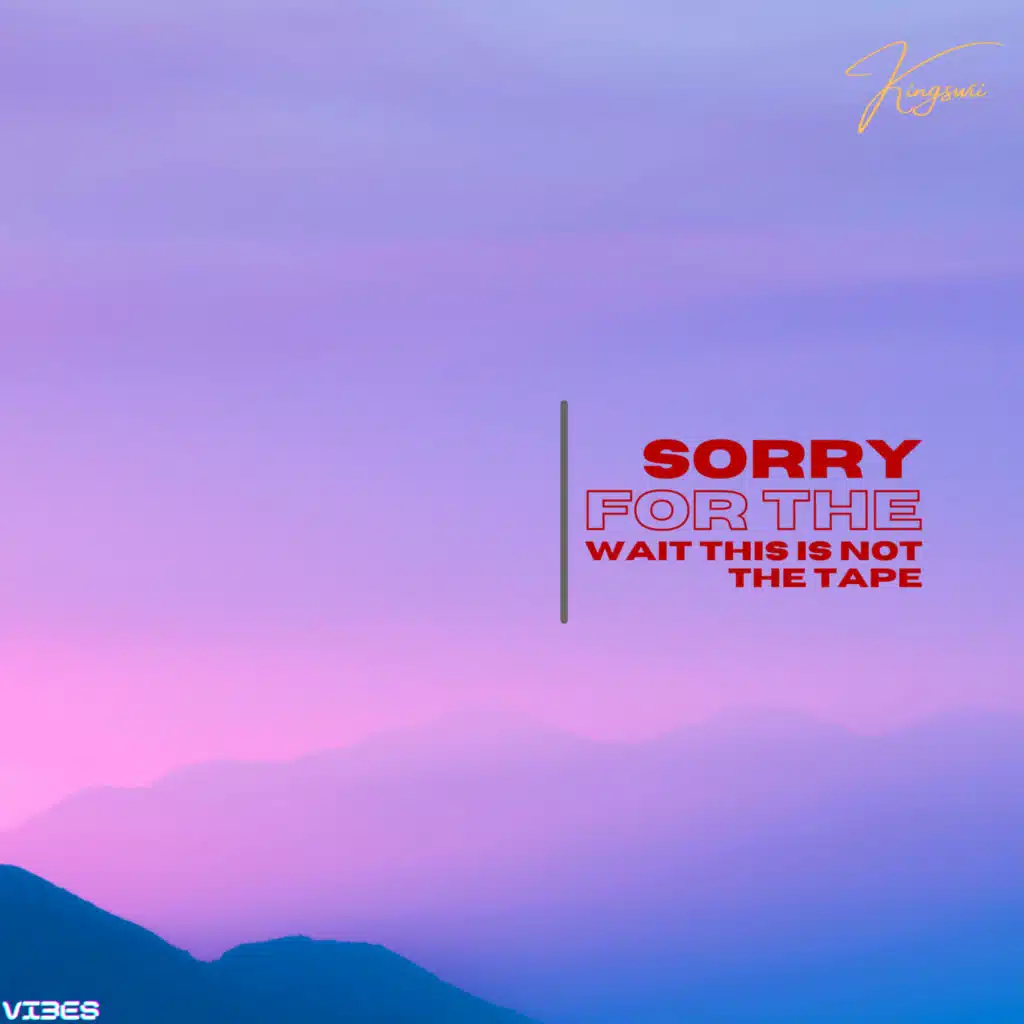 Sorry for the Wait This Is Not the Tape