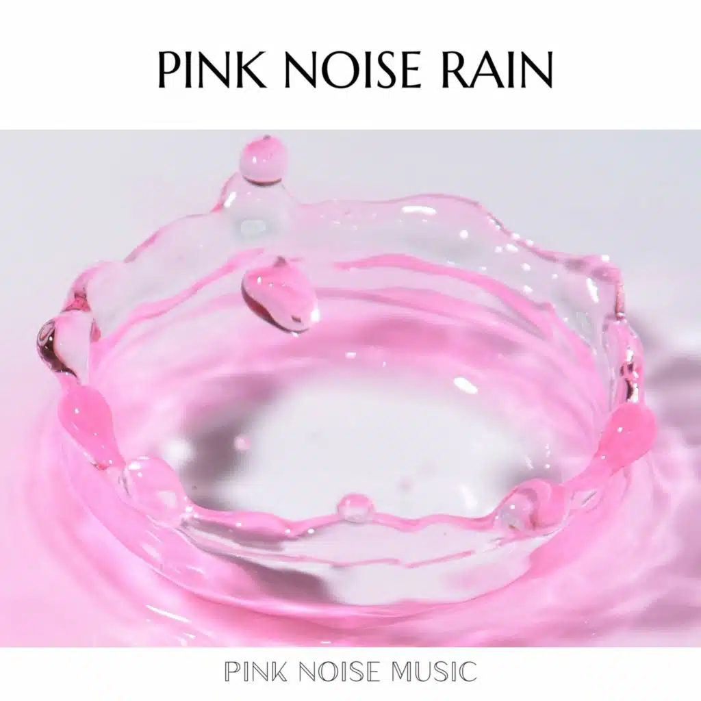 Pink Noise Piano - Breathing Out (with Rain Sound)