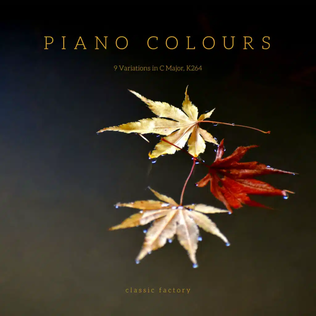 Nine Variations on "Lison Dormait" in C Major, K.264: No. 5 Variation 4