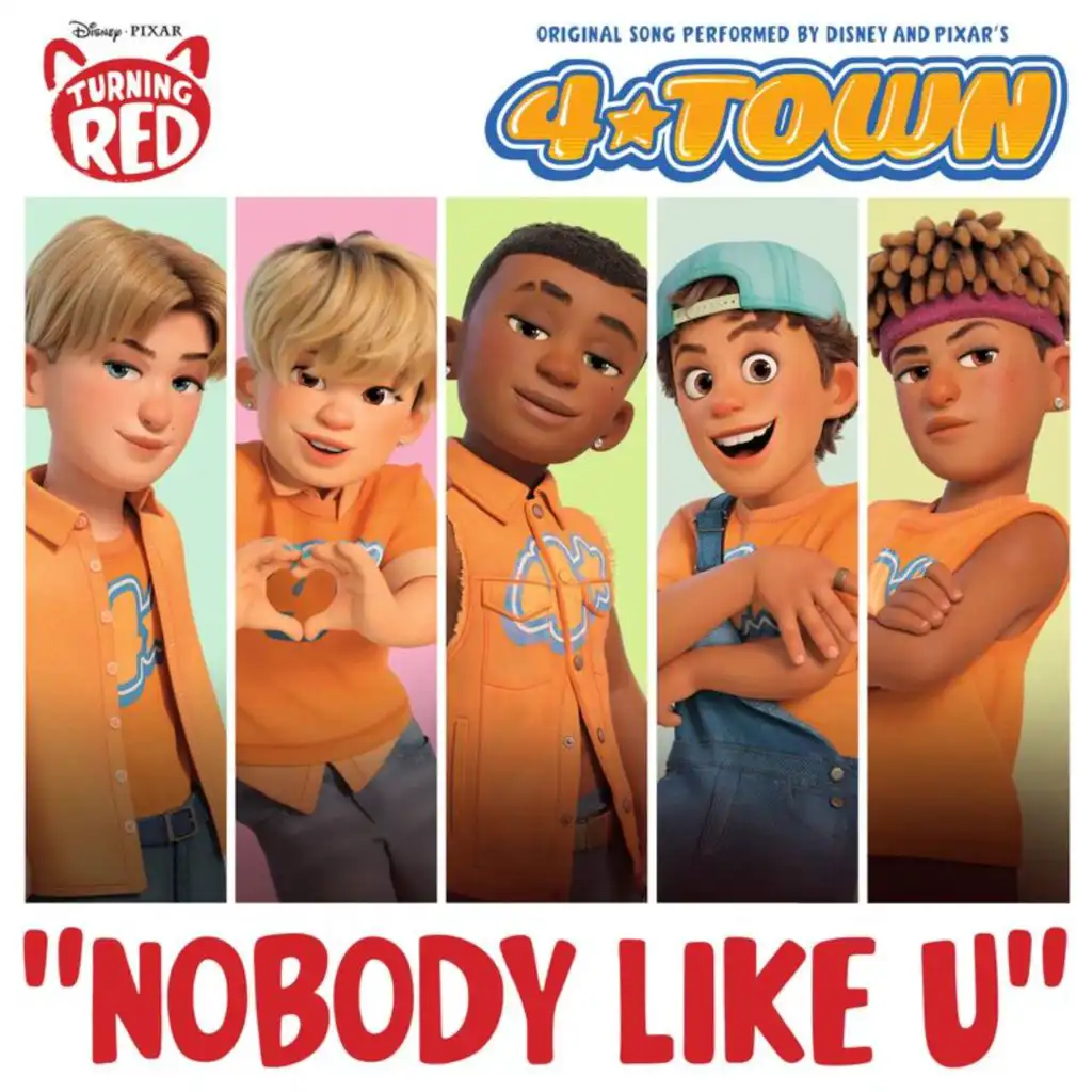 4*TOWN (From Disney and Pixar’s Turning Red), Jordan Fisher, Finneas O'Connell, Josh Levi, Topher Ngo & Grayson Villanueva