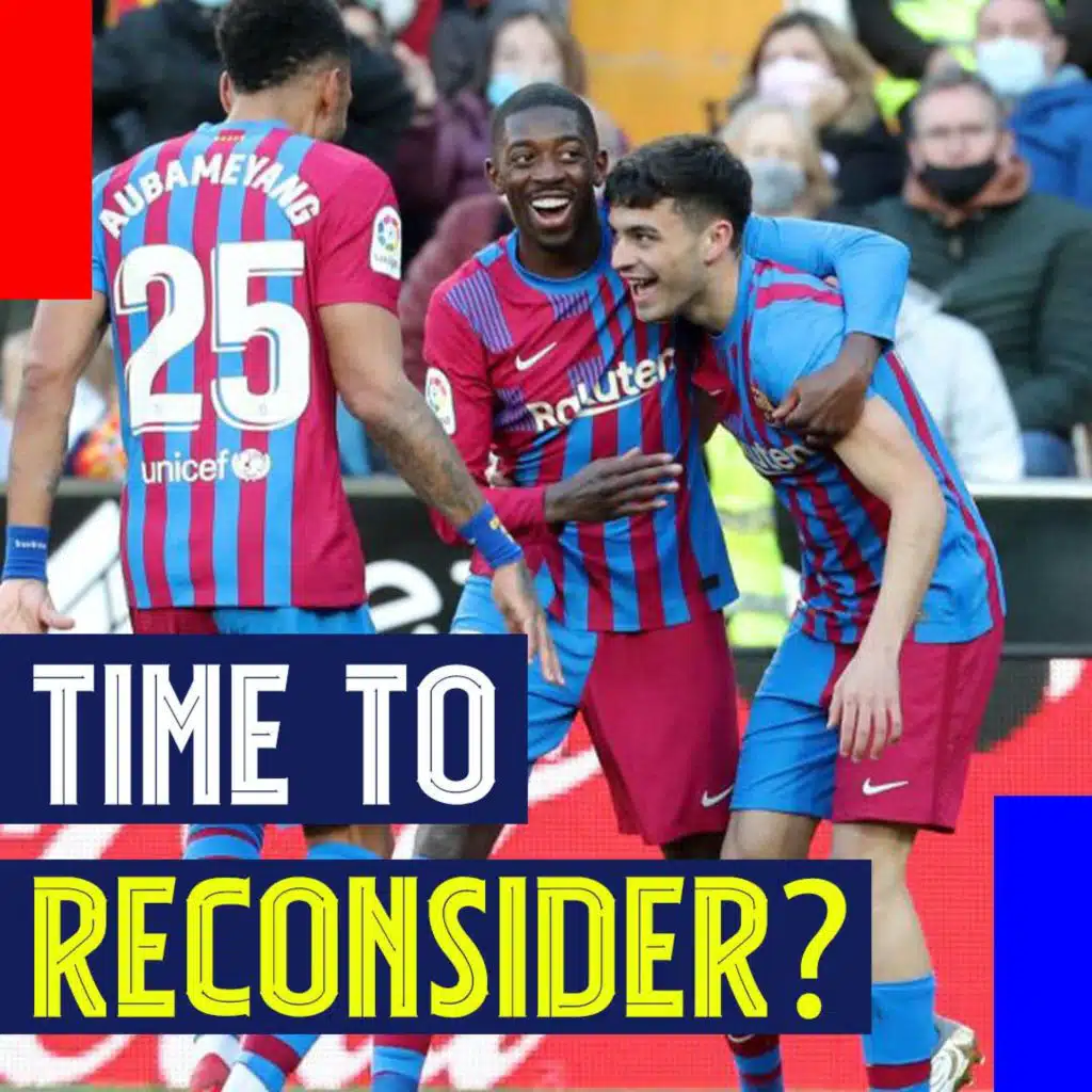 Time to Reconsider? Dembele flying high, Pedri dominant in 4-0 Athletic Club Beatdown