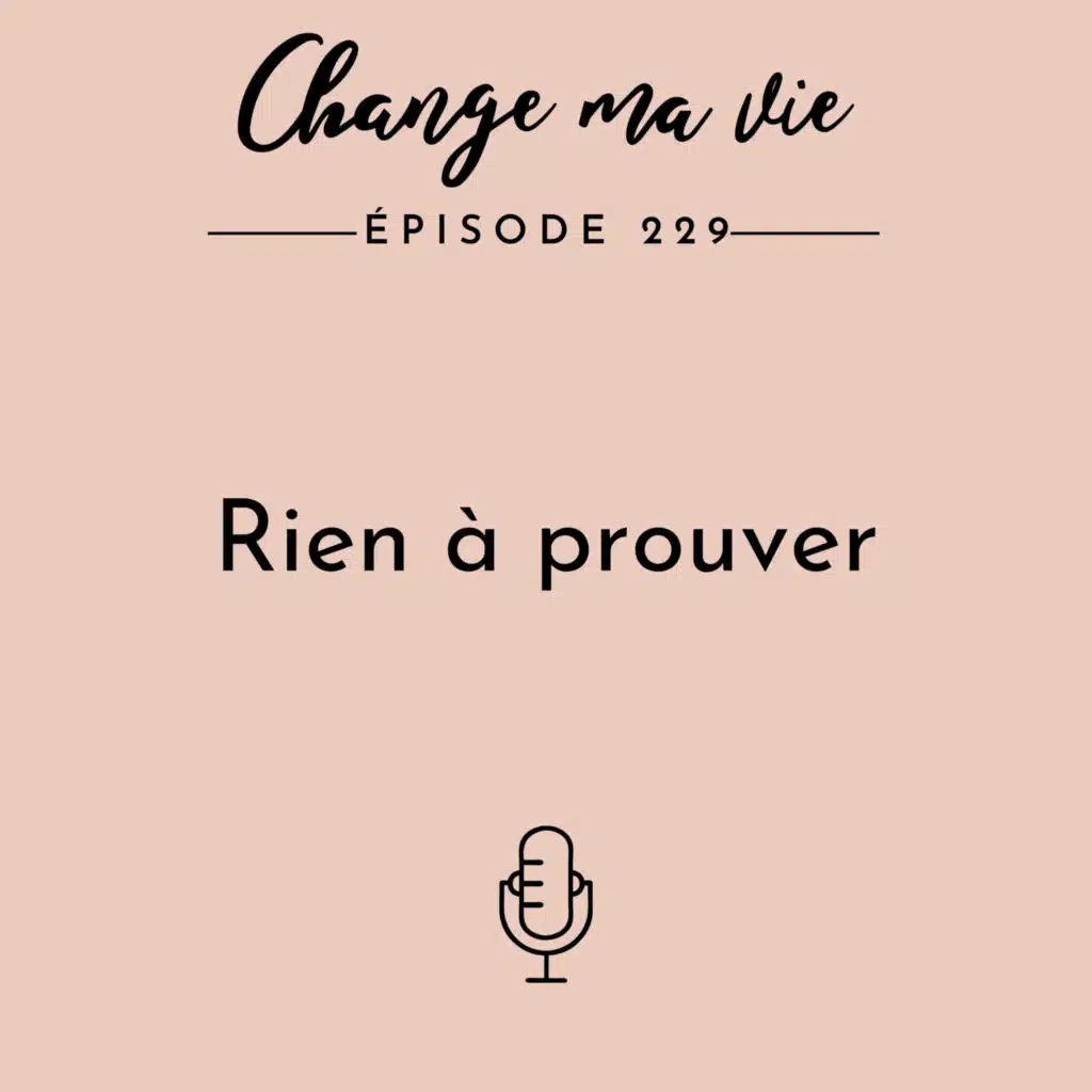 (229) Rien à prouver