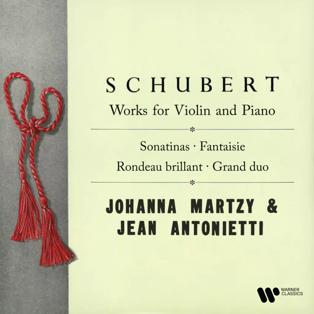 Violin Sonatina No. 3 in G Minor, Op. Posth. 137 No. 3, D. 408: I. Allegro giusto molto vivace (feat. Jean Antonietti)