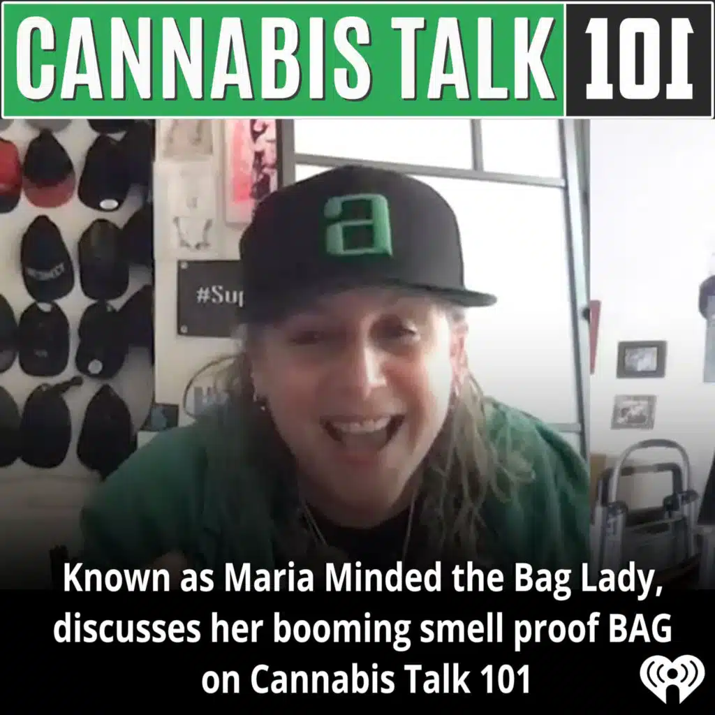 The BAG LADY, Mara, joins Marc to discuss Cannabis stories from Canada to Amsterdam and ABSCENT the bag that hides ALL odors
