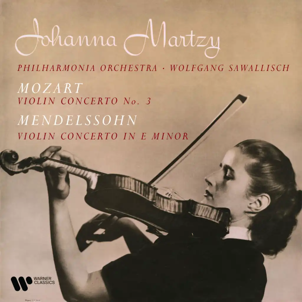 Johanna Martzy, Philharmonia Orchestra & Wolfgang Sawallisch