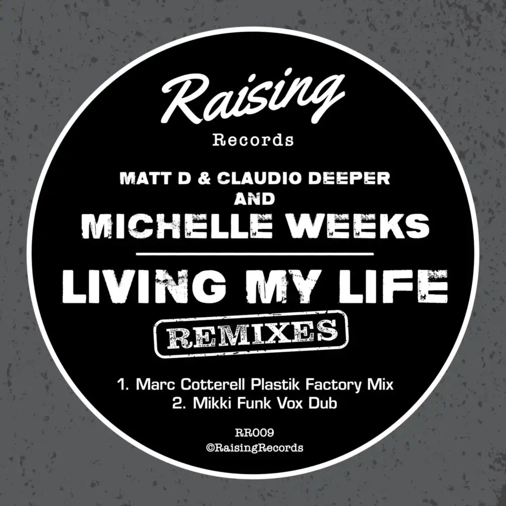 Matt D, Claudio Deeper & Michelle Weeks