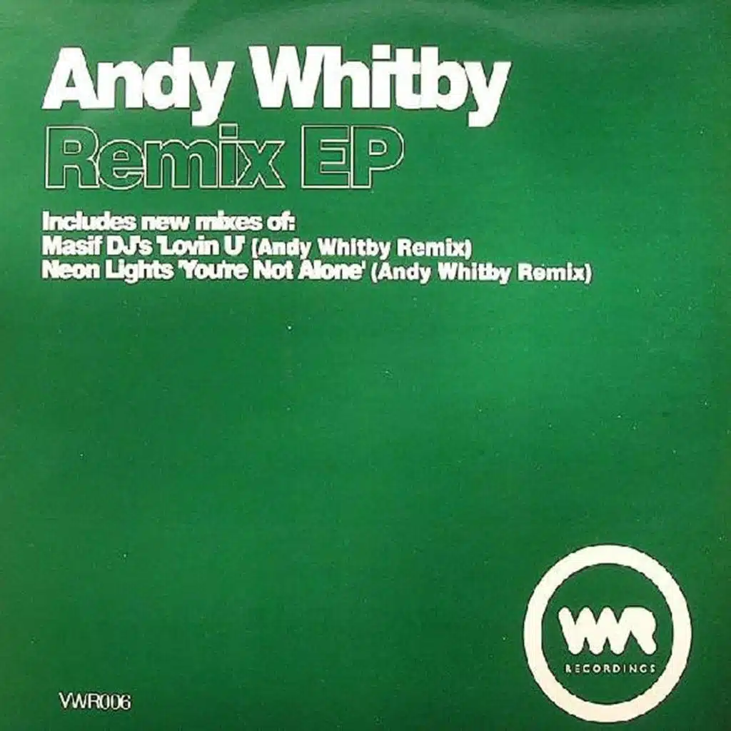 You're Not Alone (Andy Whitby Remix)
