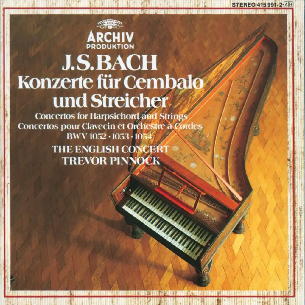J.S. Bach: Concerto for Harpsichord, Strings & Continuo No. 1 in D Minor, BWV 1052 - III. Allegro