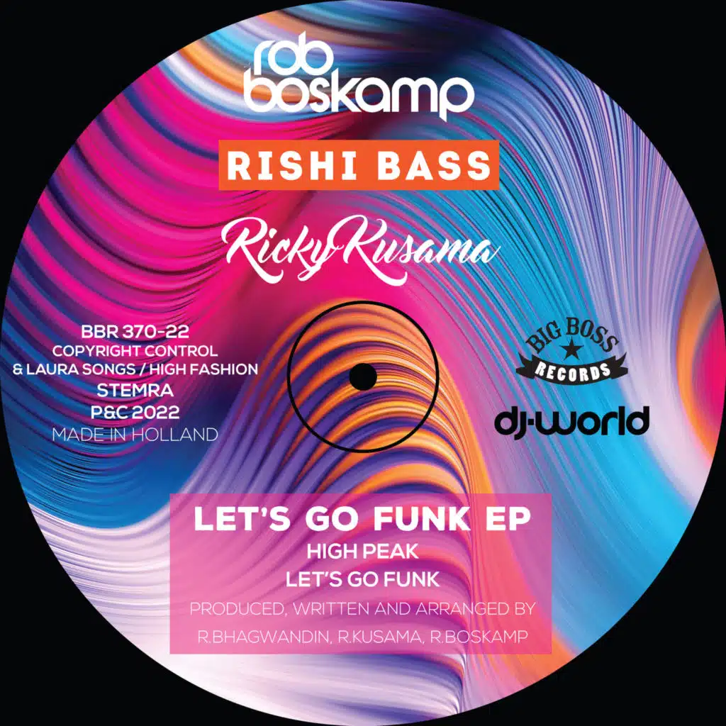 Let's Go Funk EP feat. Rishi Bass, Ricky Kusama