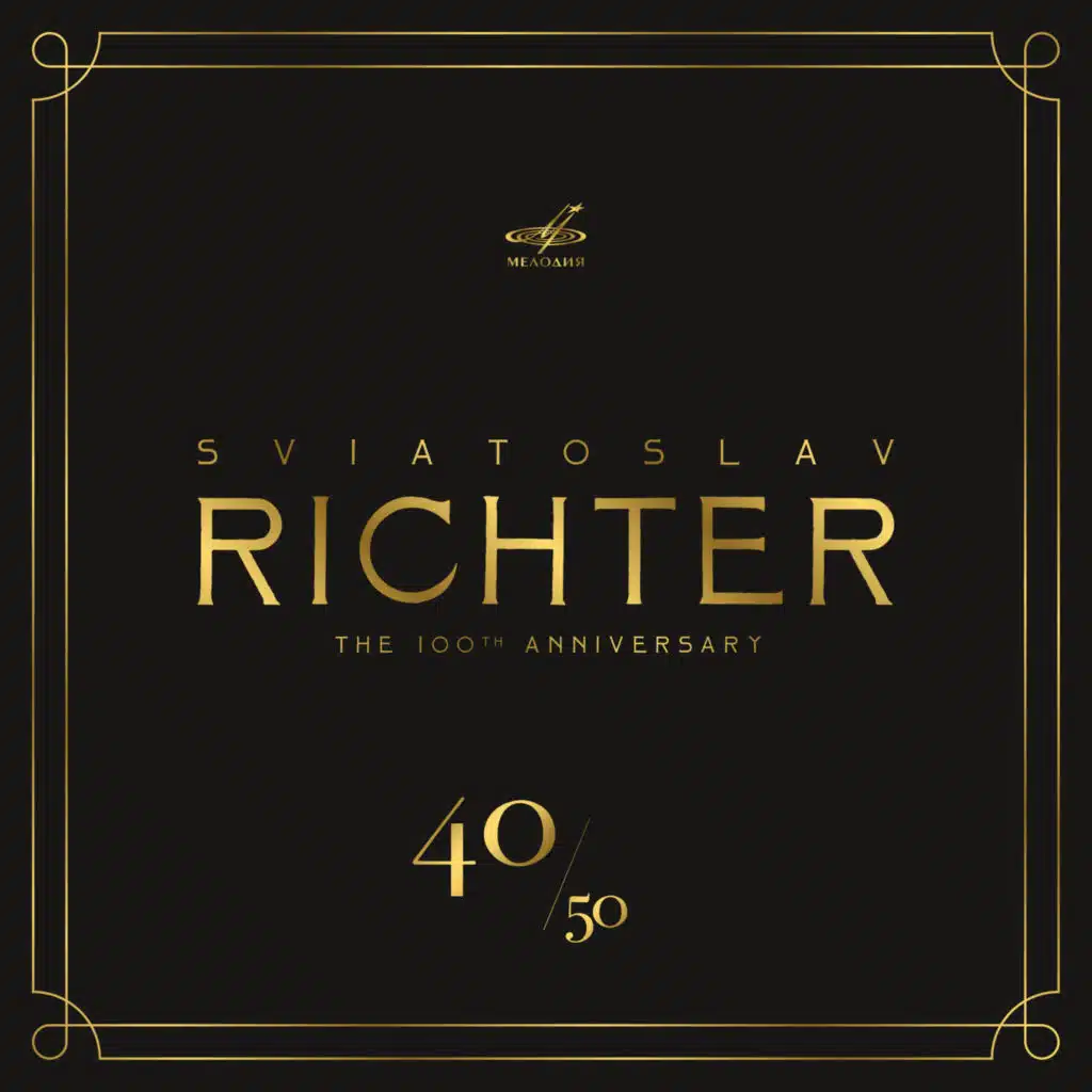 Sviatoslav Richter 100, Volume 40 (Live)