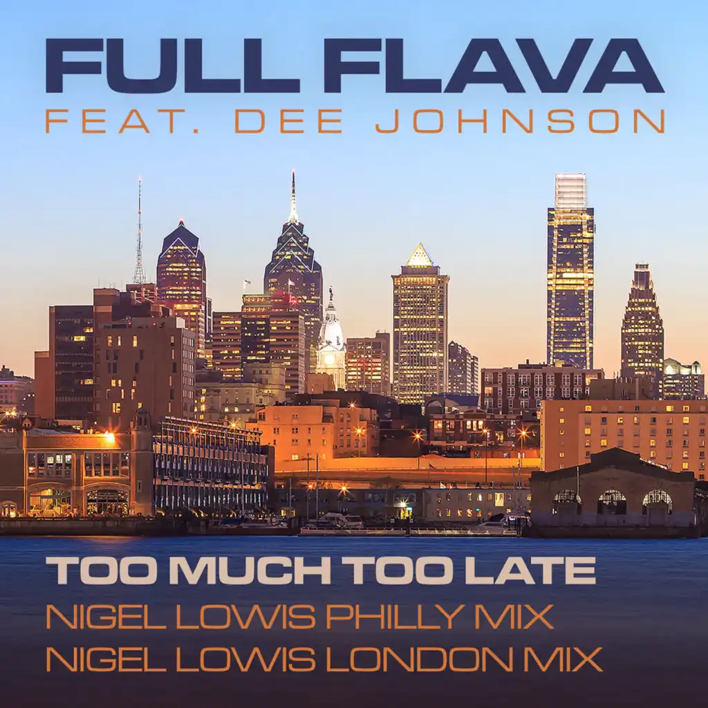 Too Much Too Late (Nigel Lowis Remixes) [feat. Dee Johnson]