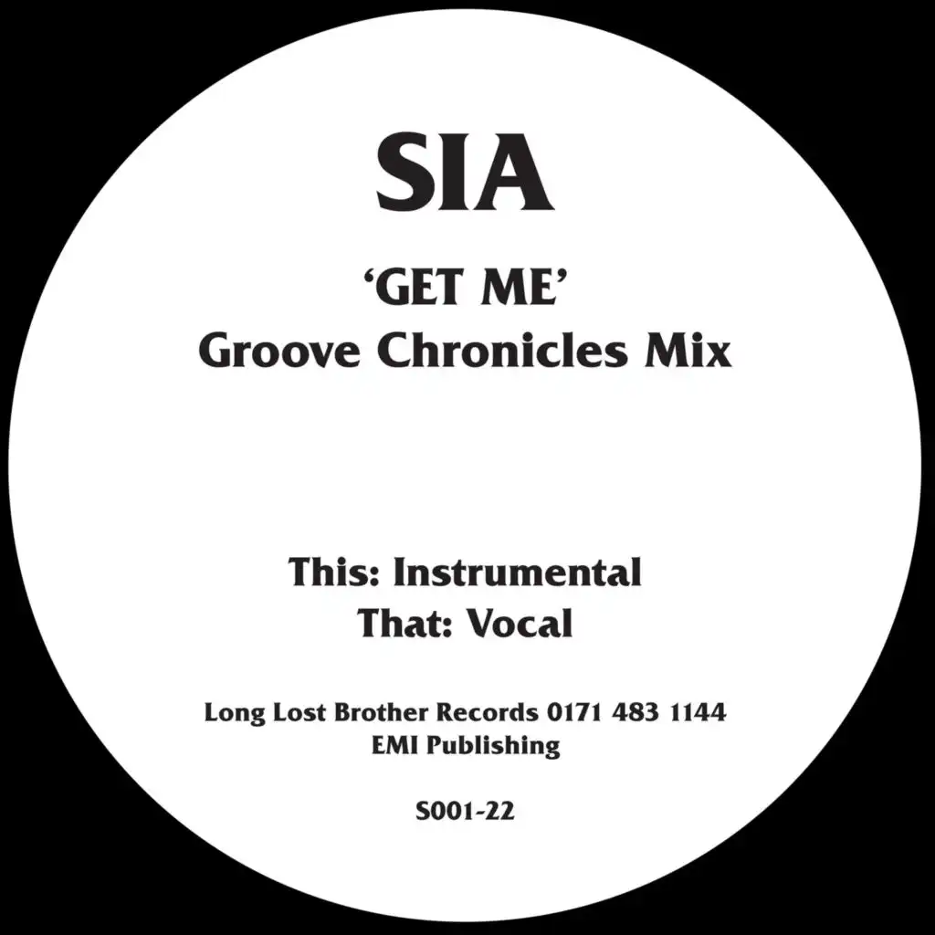 Get Me (Groove Chronicles Mix Instrumental)