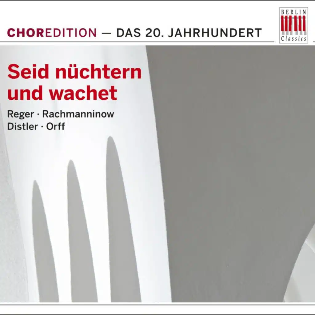 Die Weihnachtsgeschichte, Op. 10: Chor: "Das Volk, so im Finstern wandelt"