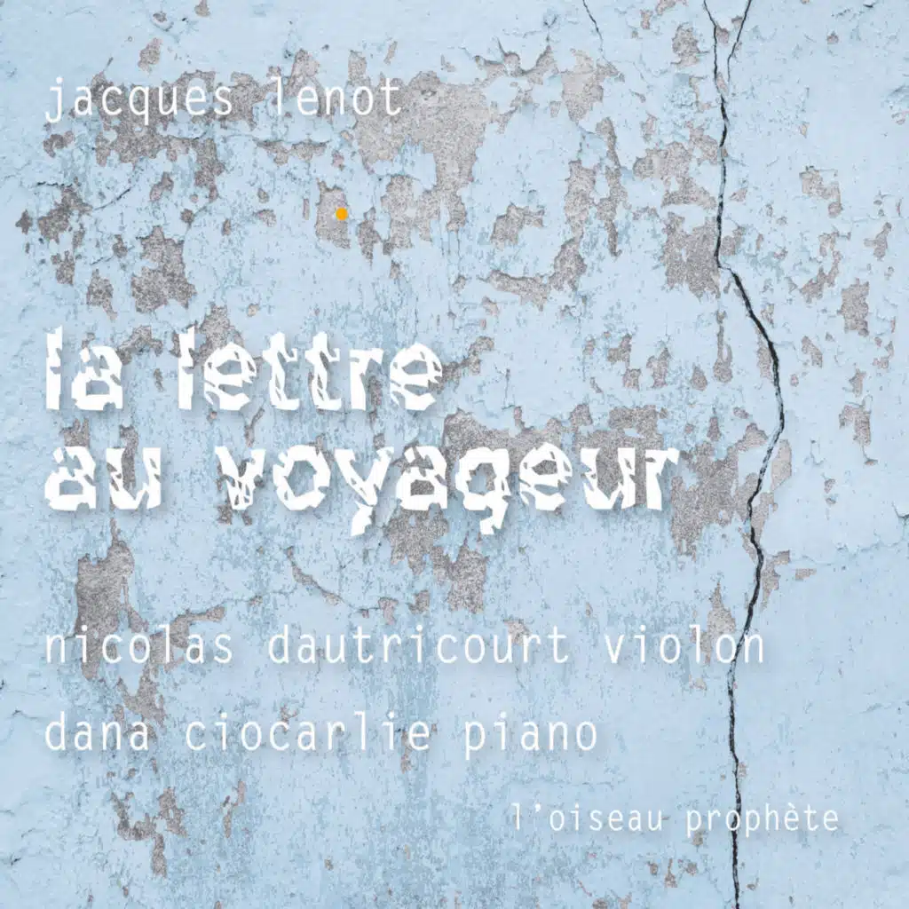La lettre au voyageur 1