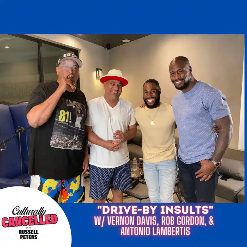 "Drive-By Insults" (w/ Vernon Davis, Antonio Lambertis, and Rob Gordon)
