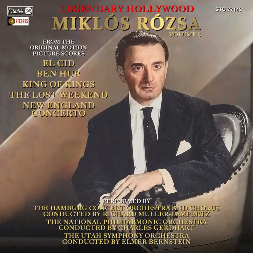 Legendary Hollywood: Miklós Rózsa, Vol. 3